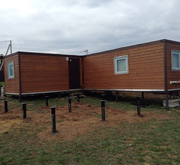 Винтовые сваи под бытовку в Истре